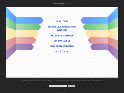 skyatm.com snapshot