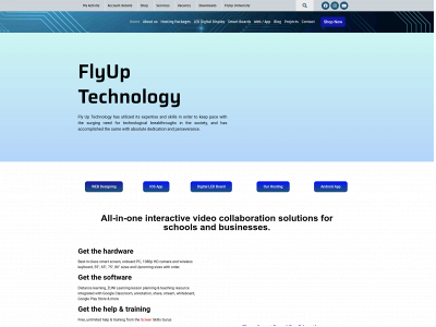 flyuptechnologgy.com snapshot