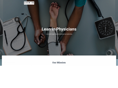 leaninphysicians.org snapshot