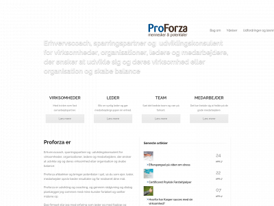 proforza.dk snapshot