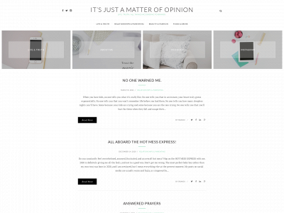 itsjustamatterofopinion.com snapshot