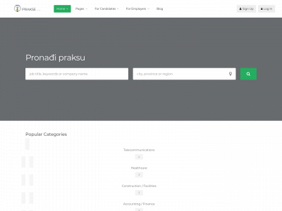 prakse.org snapshot