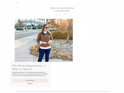 styleinthesuburbs.com snapshot