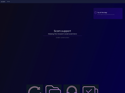 scam.support snapshot
