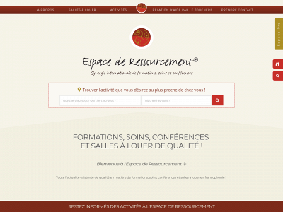 espace-de-ressourcement.be snapshot