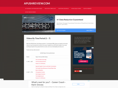 apushreview.com snapshot