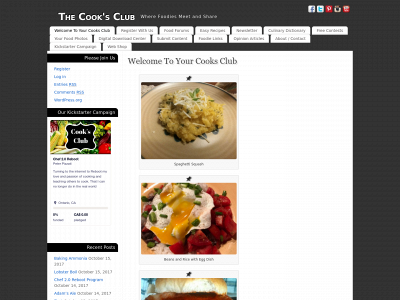 thecooksclub.com snapshot