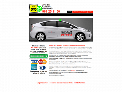 taxihortasud.es snapshot