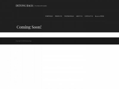 detongbags.net snapshot