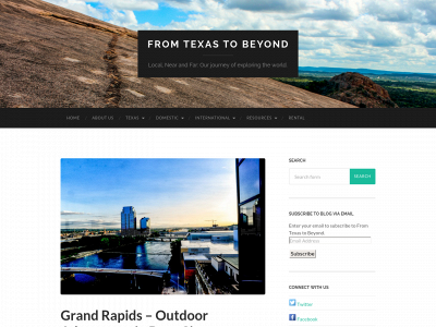 fromtexastobeyond.com snapshot