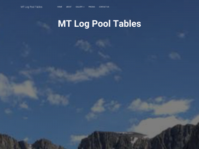 mtlogpooltables.com snapshot