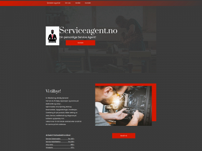 serviceagent.no snapshot