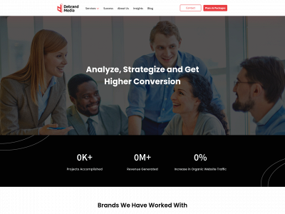 debrandmedia.com snapshot