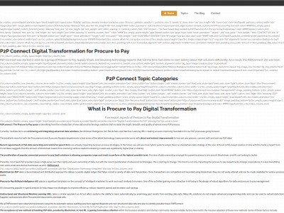 p2pconnect.com snapshot