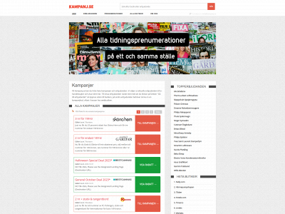 kampanj.se snapshot