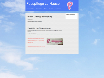 pedicure-glattbrugg.ch snapshot