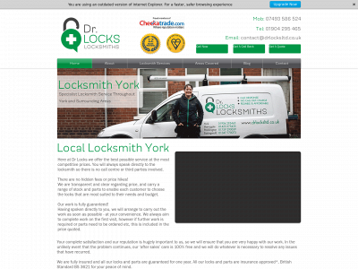 drlocksltd.co.uk snapshot
