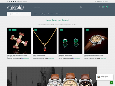 emeraldsinternational.com snapshot