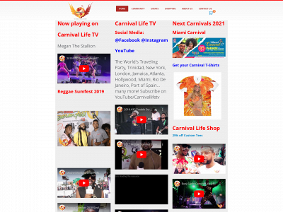 carnivallife.tv snapshot
