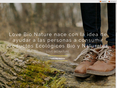 lovebionature.com snapshot