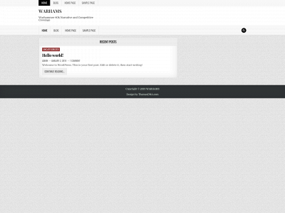 warhams.com snapshot