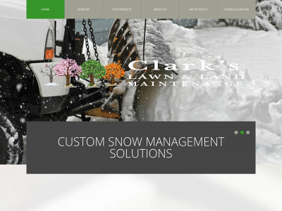 clarkslawnandland.com snapshot