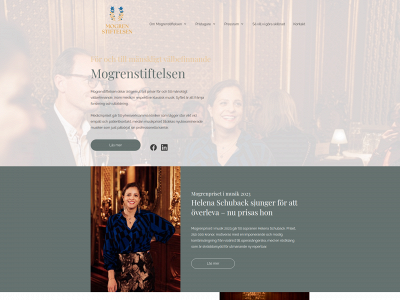 mogrenstiftelsen.se snapshot