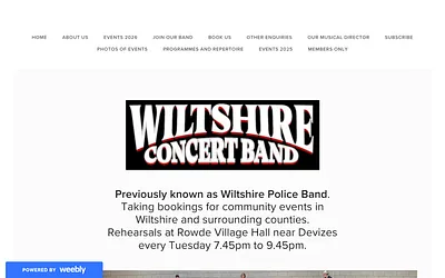 www.wiltshireconcertband.co.uk snapshot