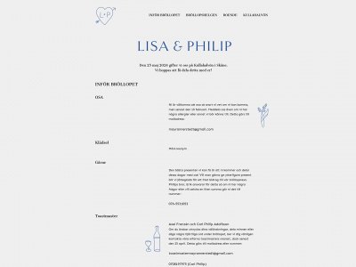 lisaochphilip.com snapshot