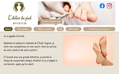 latelierdupied.be snapshot