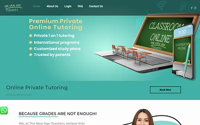 thenewageteachers.com snapshot