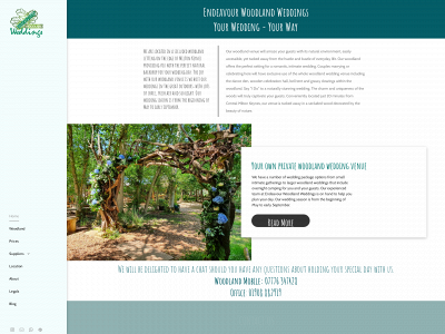 woodland.wedding snapshot