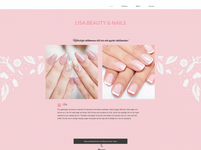 lisabeautynails.se snapshot