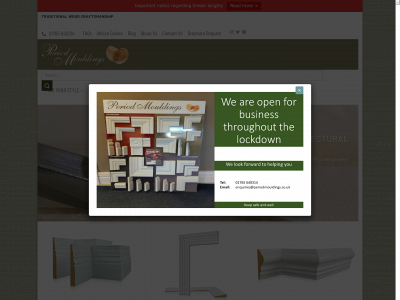 periodmouldings.co.uk snapshot