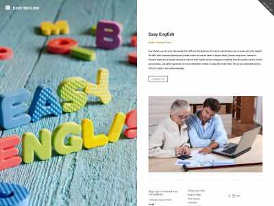 www.easy-english.uk snapshot
