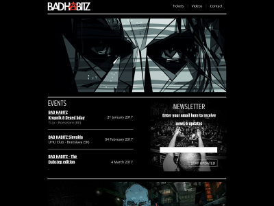 badhabitz.be snapshot