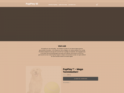 pupplay.se snapshot