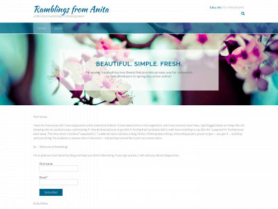 ramblingsfromanita.com snapshot