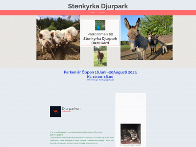 stenkyrkadjurpark.se snapshot