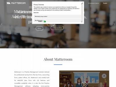 matteroom.com snapshot