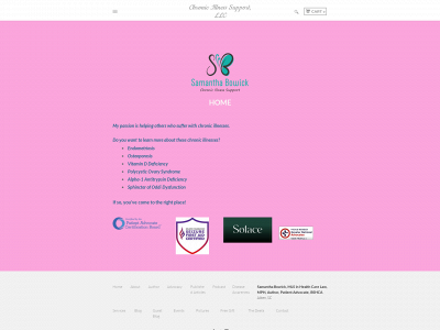 www.samanthabowick.com snapshot