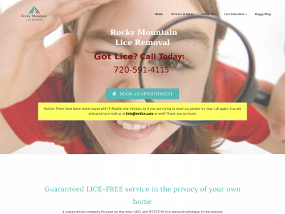 rockymountainlicesolutions.com snapshot
