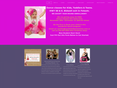 www.cynthiasdancecenter.com snapshot