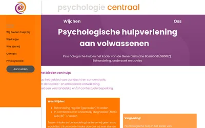 psychologiecentraal.nl snapshot