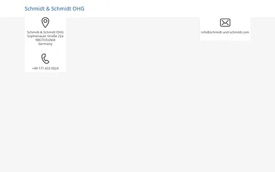 schmidt-und-schmidt.com snapshot