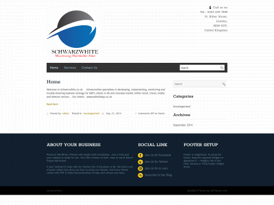 schwarzwhite.co.uk snapshot