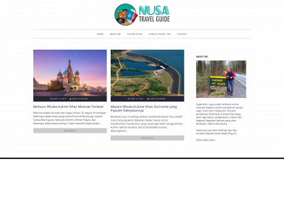 nusatravelguide.com snapshot
