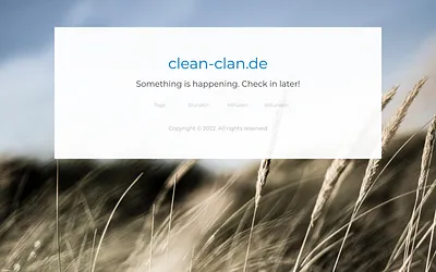 clean-clan.de snapshot