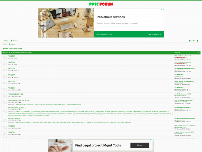 ppscforum.com snapshot