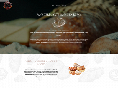 panaderiaelporvenir.es snapshot